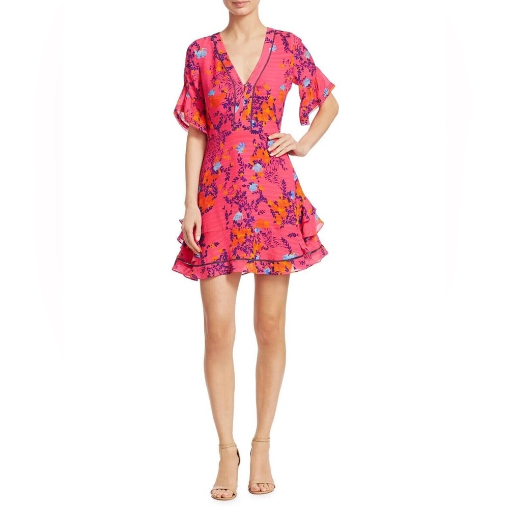 TANYA TAYLOR Kayla Silk Mini Dress Size 4